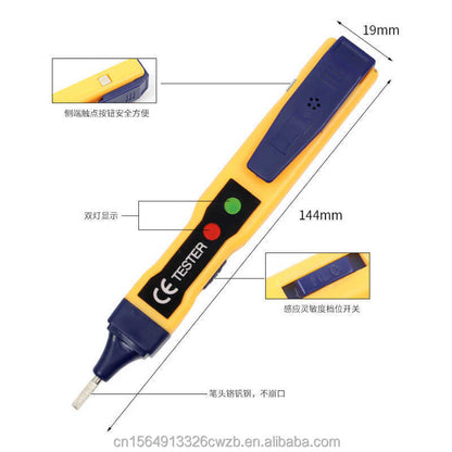 Non-Contact Multi-Function Stylus with Breakpoint Detection for Electricians