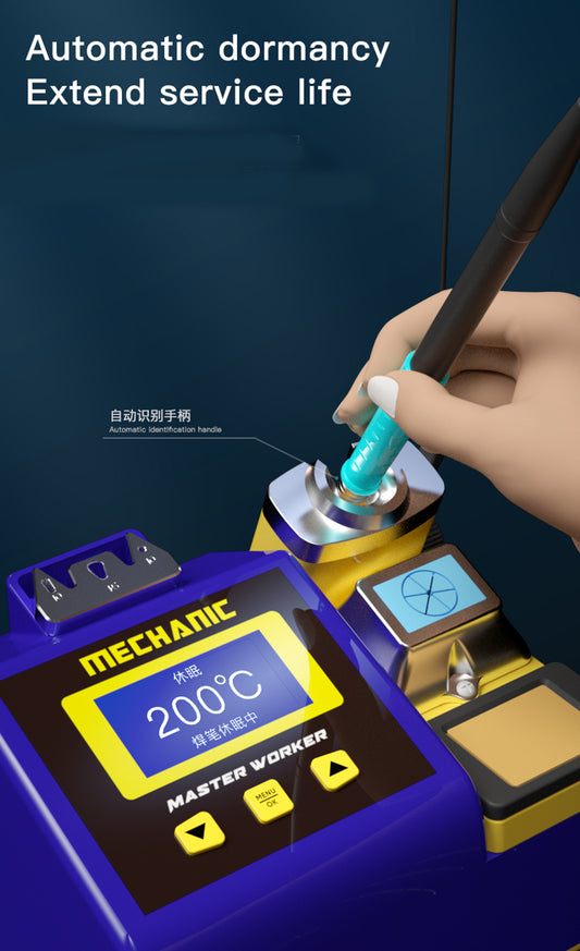 MECHANIC Intelligent Temperature Control Anti-static Nano Soldering Station MA-SD01 – Mobile Phone Motherboard Repair Tool
