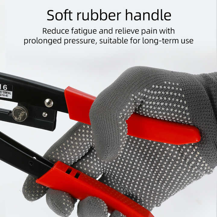 Professional Electrical Crimping Pliers with Safety Lock: Secure and Precise Wire Connections