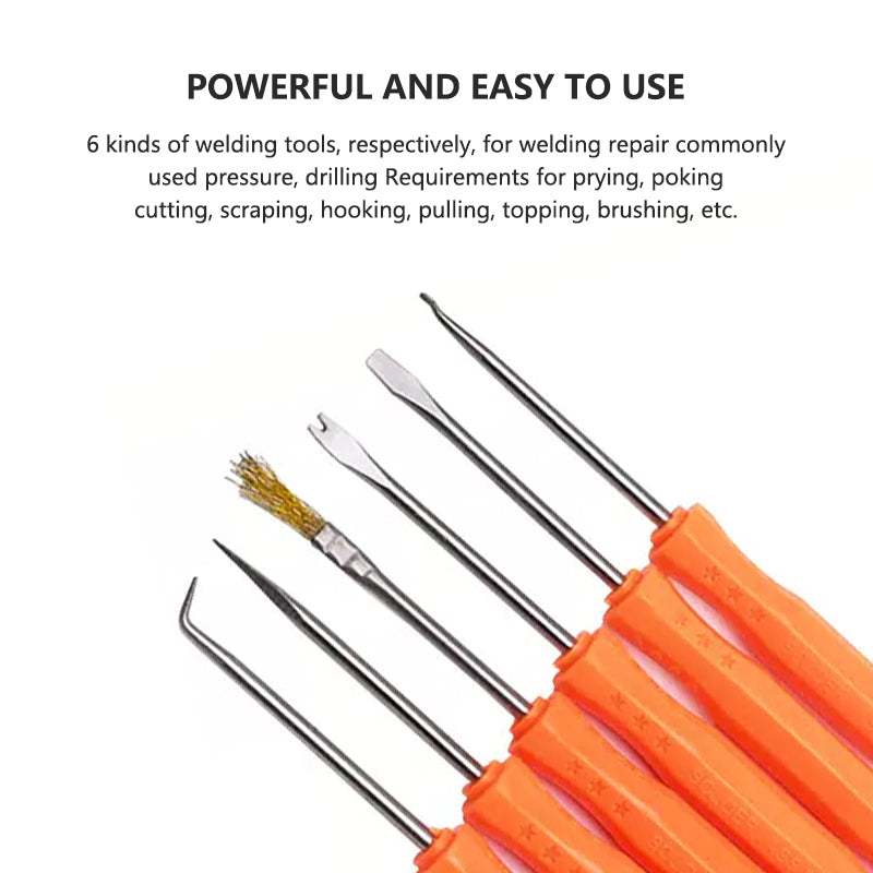 6-in-1 Multi-Function Soldering Tool for PCB Board Cleaning, Repair, and Soldering