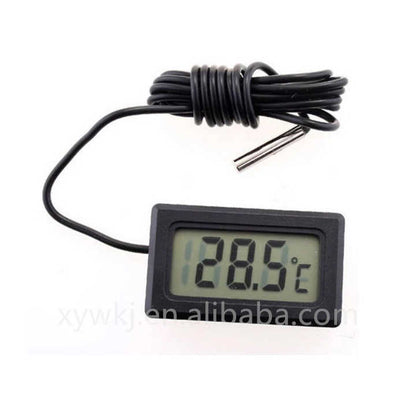TPM-10 Digital LCD Temperature Gauge: Accurate Aquarium, Baby Bath, and Bathtub Thermometer