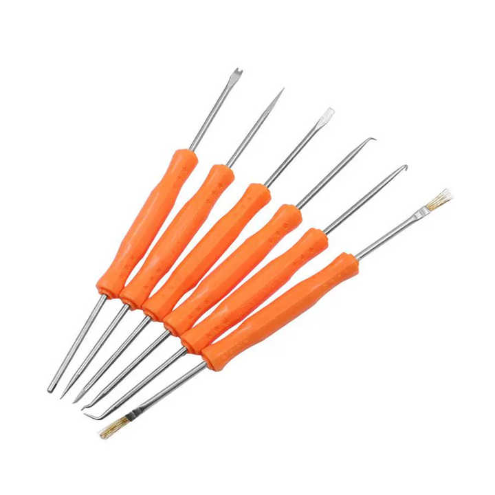 6-in-1 Multi-Function Soldering Tool for PCB Board Cleaning, Repair, and Soldering