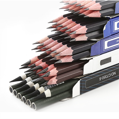 Maries Drawing & Sketch Pencils - 8 Pcs Set (B to 8B)