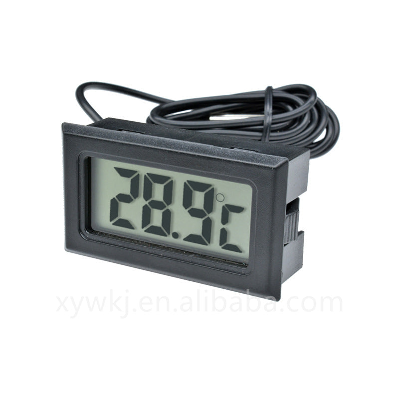 TPM-10 Digital LCD Temperature Gauge: Accurate Aquarium, Baby Bath, and Bathtub Thermometer