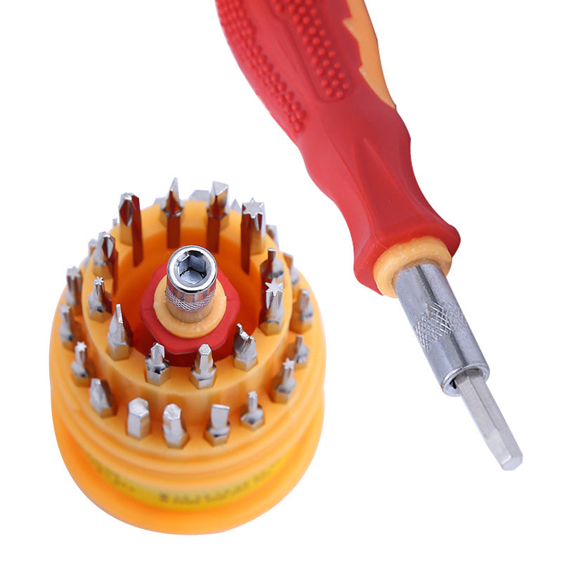 31-in-1 Precision Screwdriver Set with CRV Bits and Holder for Mobile, Laptop, Camera, and Eyeglass Repairs