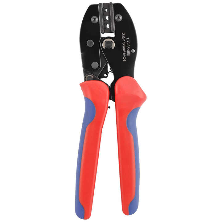 MC4 Photovoltaic Cable, CM4 Connector, and LY-2546B Crimping Tool for Solar Clamp Terminal Installation