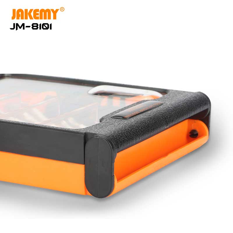 AKEMY JM-8101 33-in-1 Portable Precision Screwdriver Kit – DIY Repair Tool Box for Eyeglasses, Cameras, Watches & Cellphones