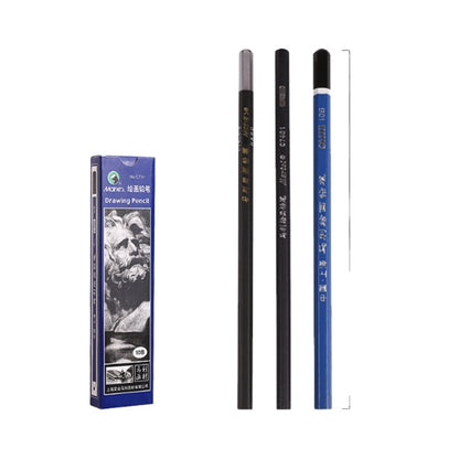 Maries Drawing & Sketch Pencils - 8 Pcs Set (B to 8B)