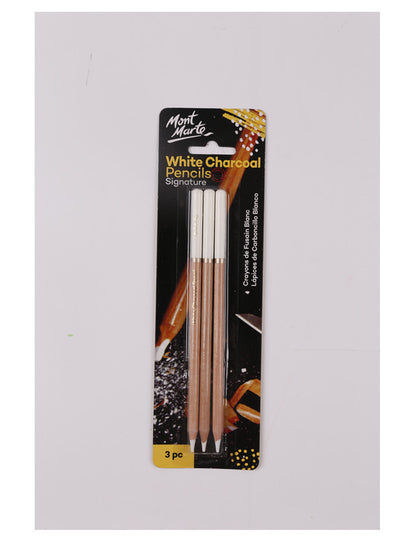 Mont Marte White Pencils - Set of 3