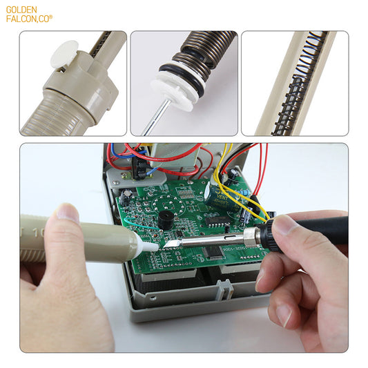 Solder Sucker Desoldering Pump Tin Suction Pump for Soldering Station Kit