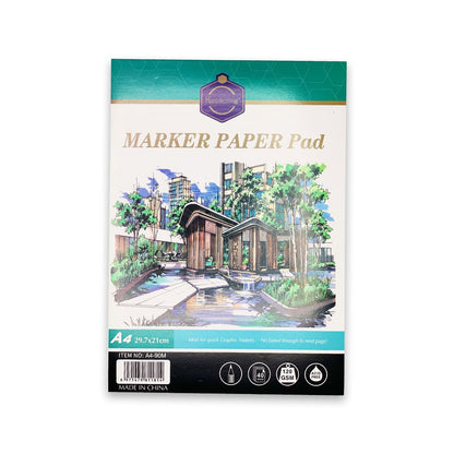 Keep Smiling Marker Paper Pad (A4 Size, 40 Sheets)