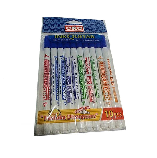 ORO Ink Corrector Ink Remover - Pack of 10