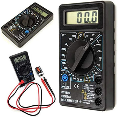 Digital Multimeter Diode & Transistor Tester AC DC Volt Test Voltmeter