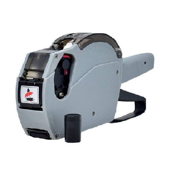 Saguan 8-Digit Price Tag Machine Labeller with Label Stickers Roll & Ink Roller - Multicolour
