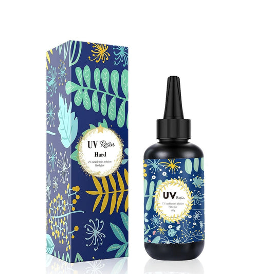 Crystal Clear UV Resin 100g: Fast Curing Epoxy Resin for Jewelry Making and Craft Decoration
