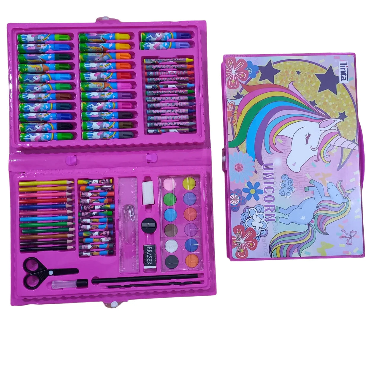 Sofia MultiColor 86 PCS Kit with Button Box: Best Quality Crafting Set for Creative Projects