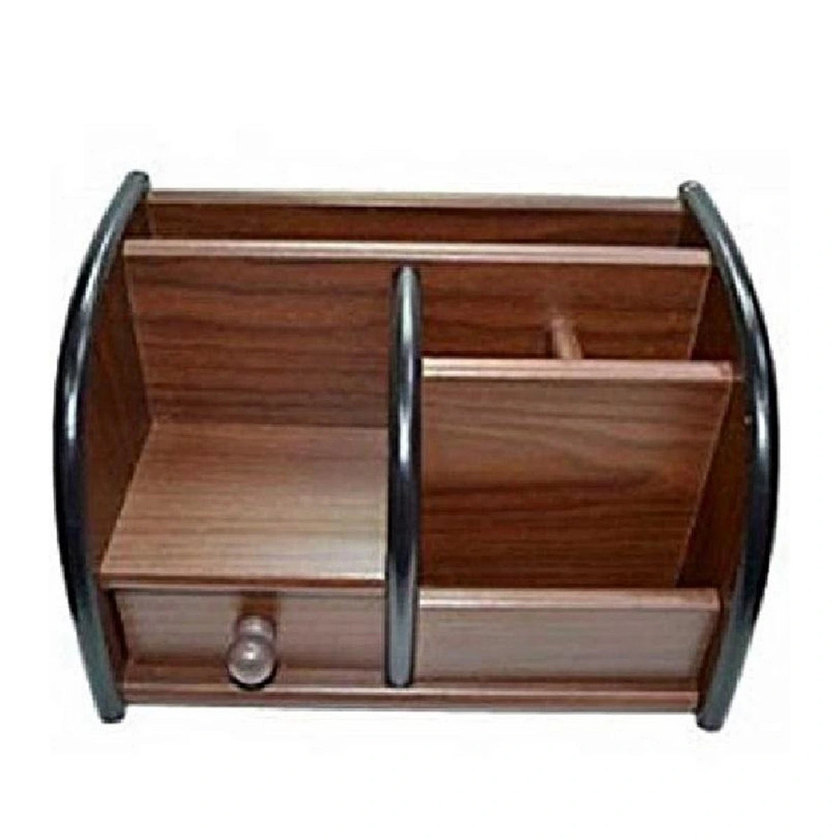 Wooden Pen Stand Holder Stationery Organizer - Stylish Desk Organizer for Office & Home