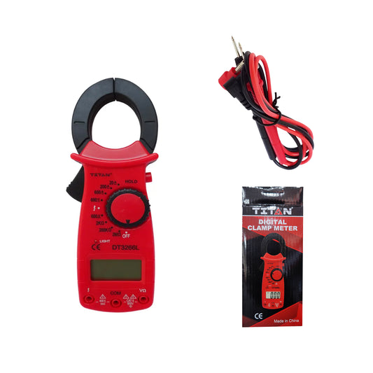 Titan DT-3266L Digital Clamp Meter, Volt, Ampere, only AC, 600V