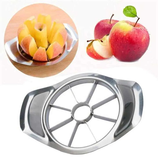 Stainless Steel 3-in-1 Fruit Slicer, Peeler, and Corer – Apple Cutter & Kitchen Gadget