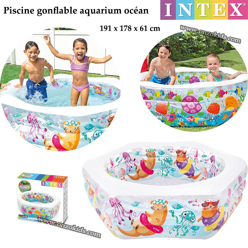 Intex 56493 75" x 70" x 24" Ocean Reef Inflatable Swimming Pool