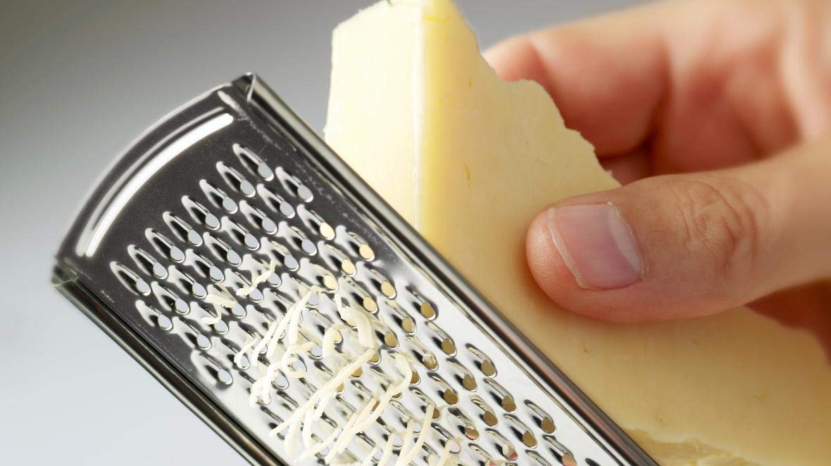 Multi-Functional Stainless Steel Grater for Cheese, Ginger, Garlic