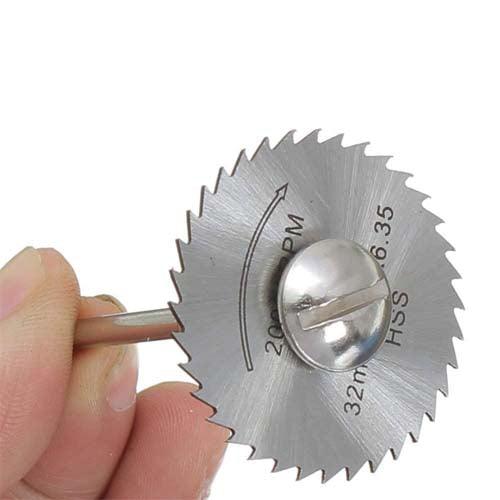 Pure Stainless Steel Mini Circular Saw Blade for Wood, Metal Cutting