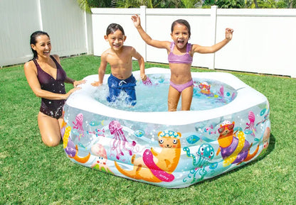 Intex 56493 75" x 70" x 24" Ocean Reef Inflatable Swimming Pool