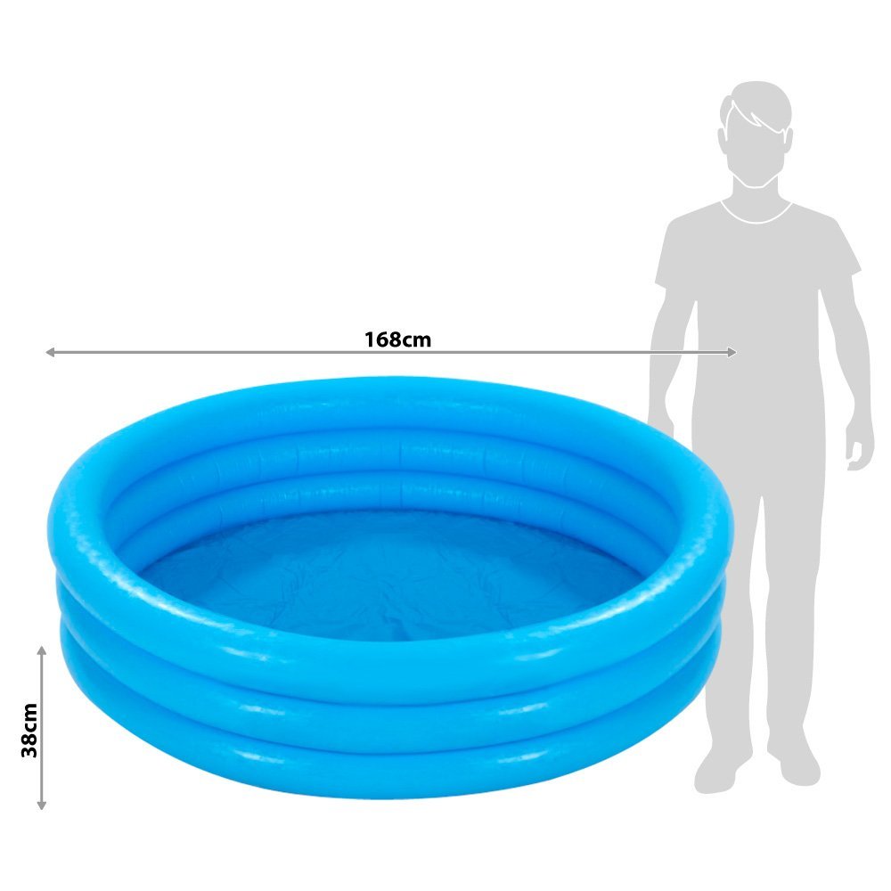 Intex 58446 66" x 15" Crystal Blue Inflatable Swimming Pool