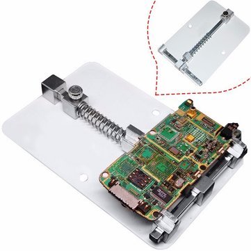 Adjustable PCB Circuit Board Holder Stand – Mobile IC Soldering, Small Circuit Repairing Tool