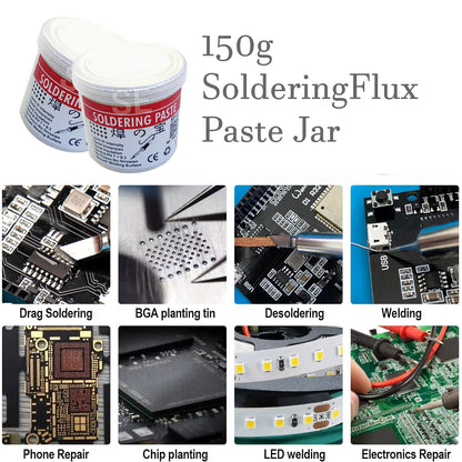 Soldering Flux 150g Paste for Rework, Welding, and Repair Tools