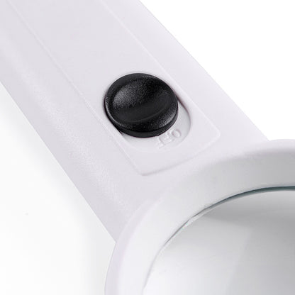 Magnifying Glass 5X Handheld  With 2 LED Lighting Visual Impairment