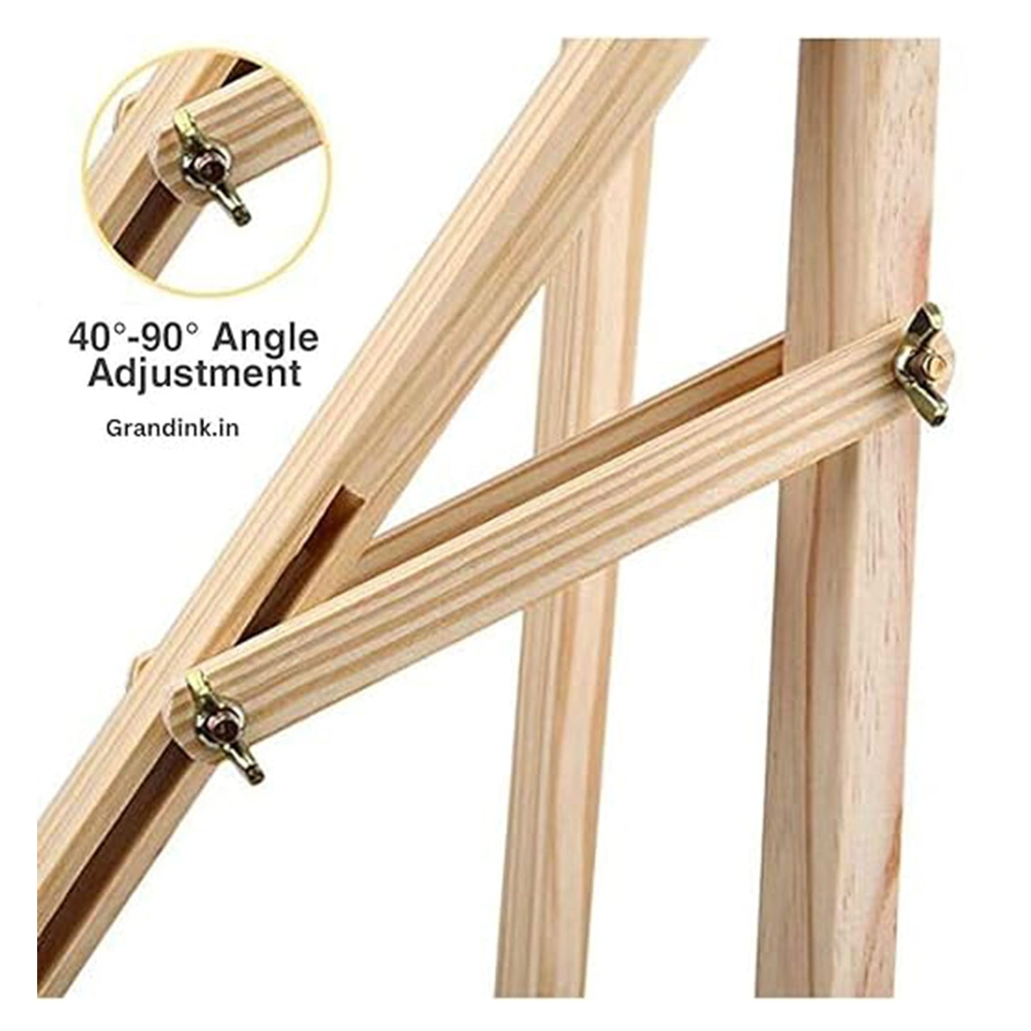 Sturdy Wooden Easels for Painting - Choose Your Size: 90cm, 120cm, 150cm, 175cm | Professional & Beginner Artists