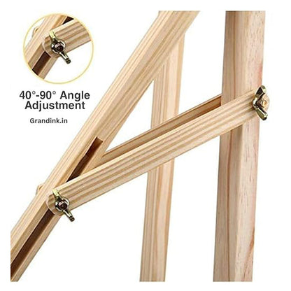 Sturdy Wooden Easels for Painting - Choose Your Size: 90cm, 120cm, 150cm, 175cm | Professional & Beginner Artists