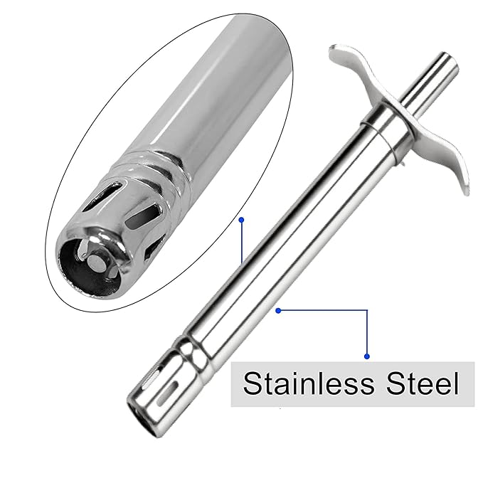 Kitchen Gas Lighter - No Refill Needed | Metallic Spark Lighter with Free Knife