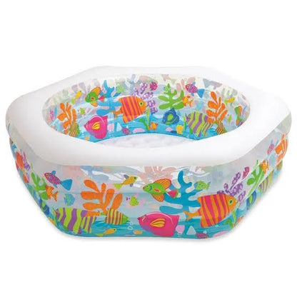 Intex 56493 75" x 70" x 24" Ocean Reef Inflatable Swimming Pool