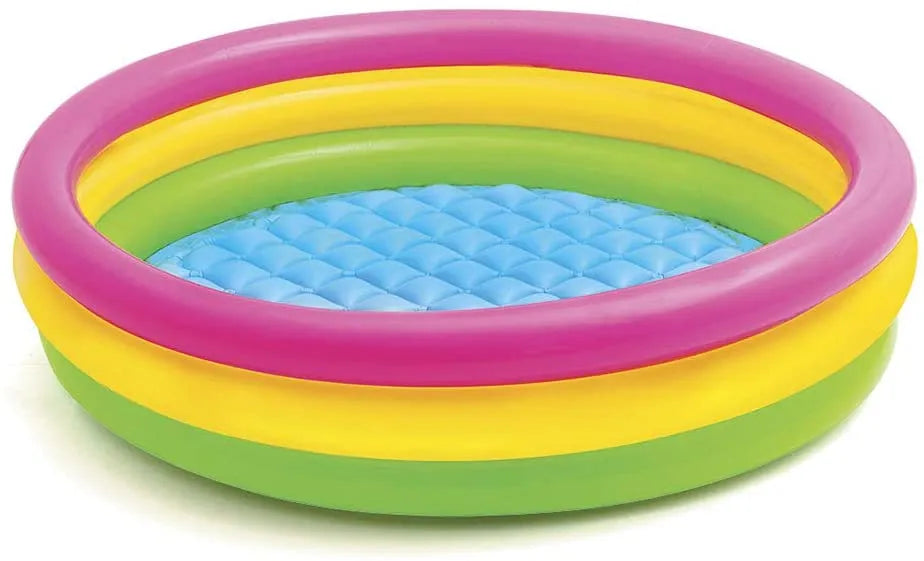 Intex 57412 45" x 10 + Sunset Glow Inflatable Swimming Pool for Kids
