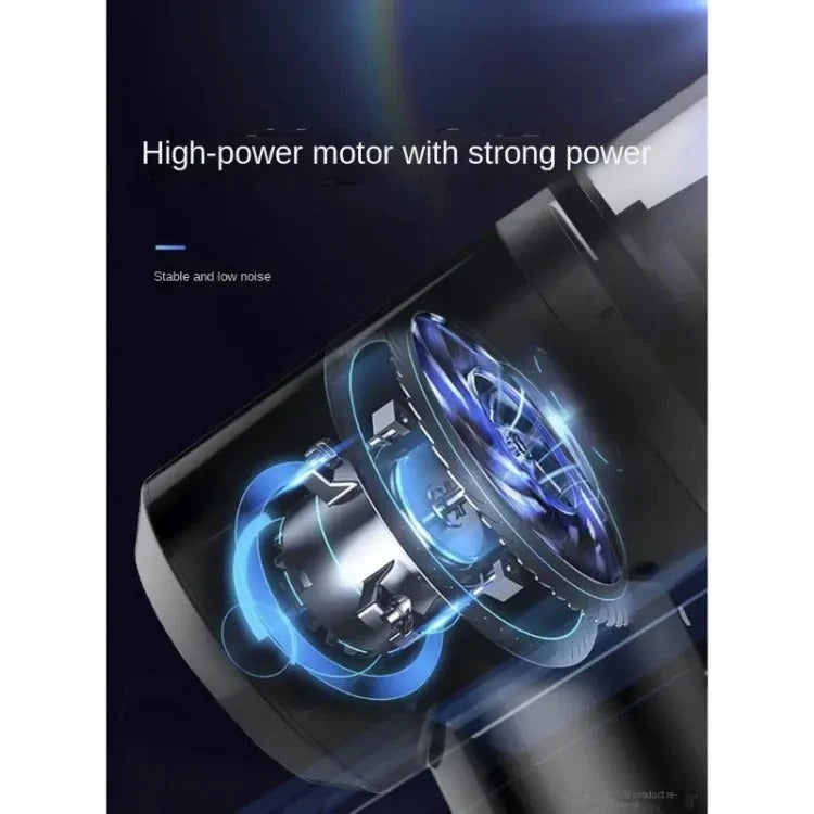 3-in-1 Cordless Handheld Vacuum Cleaner – Rechargeable, Wet & Dry, with LED Light